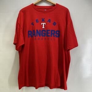 Texas Rangers Baseball Red Short Sleeve T-shirt Men’s XL 46-48